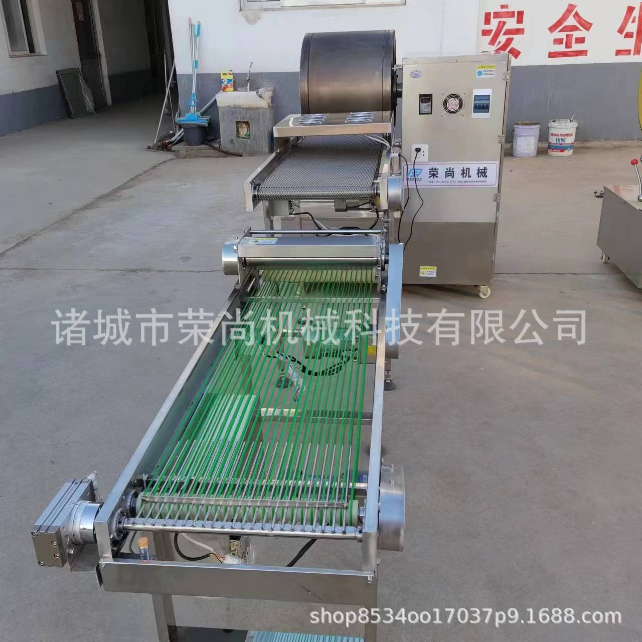 全自动春卷皮机多款可选商用一体自动化生产设备图2