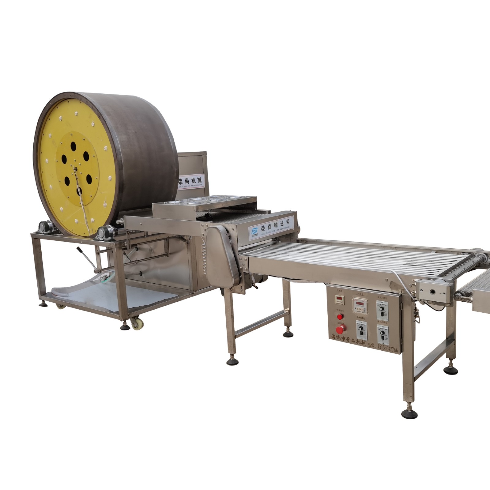 全自动春卷皮机多款可选商用一体自动化生产设备图5