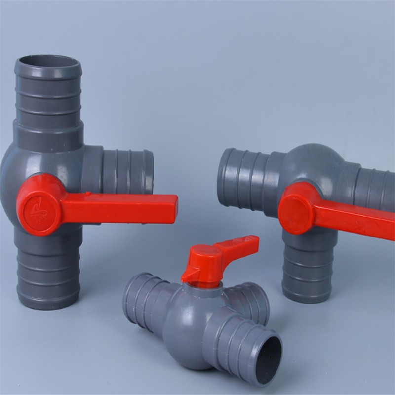 主管带球阀三通农用微喷带配件软带水带接头软带等径三通阀图3