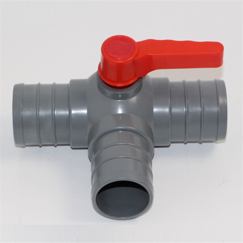 主管带球阀三通农用微喷带配件软带水带接头软带等径三通阀图4