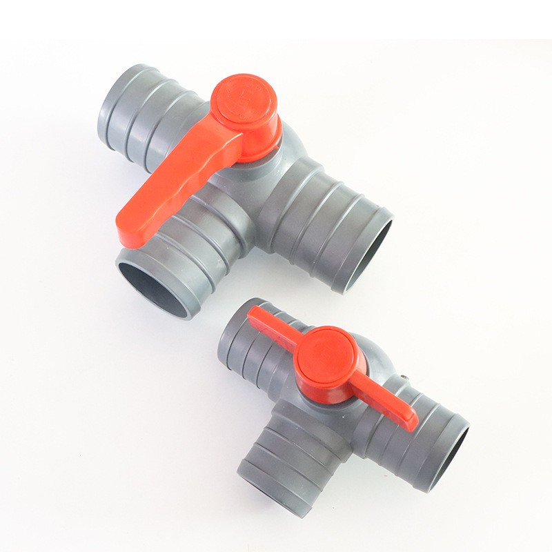 主管带球阀三通农用微喷带配件软带水带接头软带等径三通阀图5