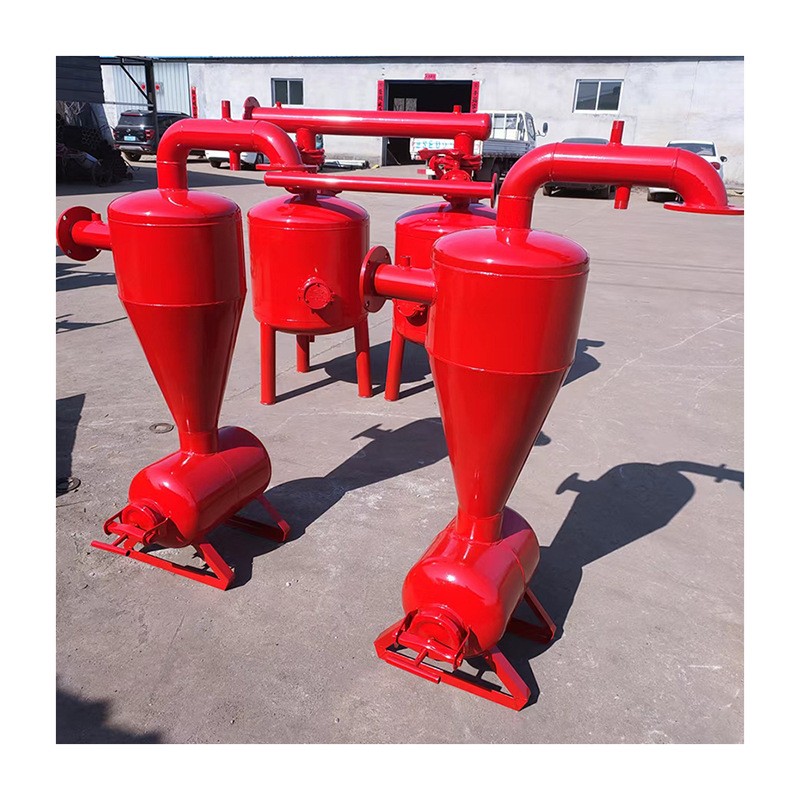 工厂直供钢制离心过滤器 农业泥沙河水过滤用离心过滤器图5