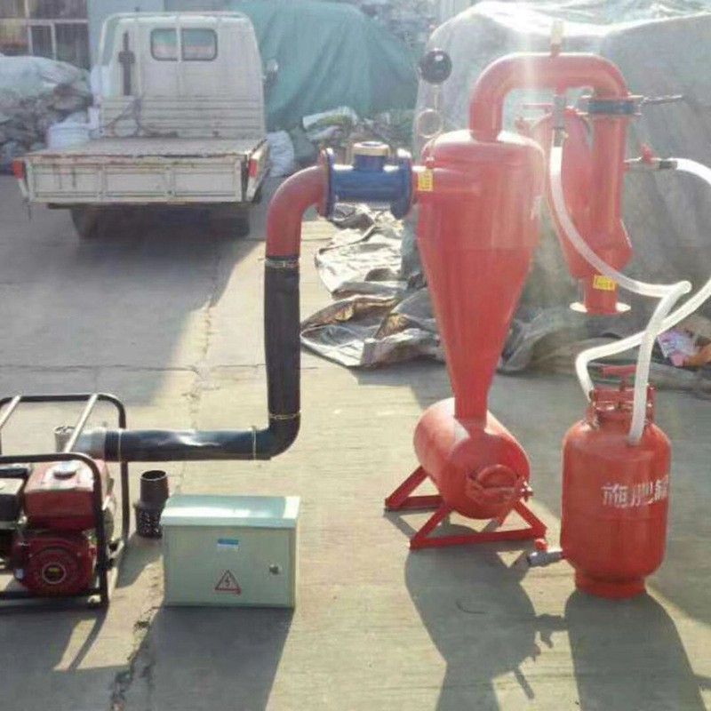 工厂直供钢制离心过滤器 农业泥沙河水过滤用离心过滤器图4