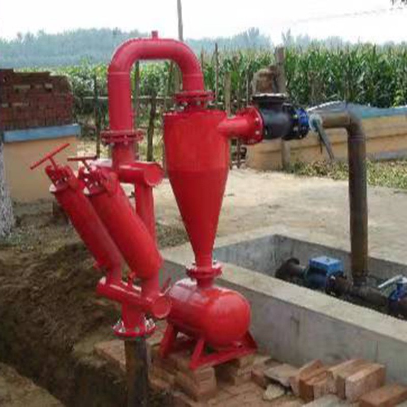 批发钢制离心过滤器 钢制施肥罐离心过滤器水肥一体机图2