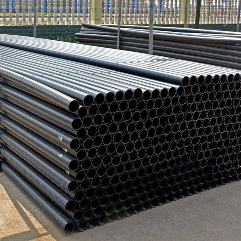 厂家直供农田灌溉管 黑色淌水管 外径90节水灌溉专用pe管图5