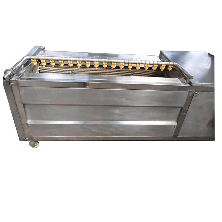 果蔬食品喷淋式清洗机 全自动气泡清洗机图5