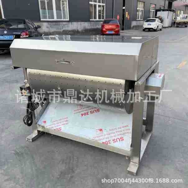 厂家生产鸭肠鸡肠清洗机 鸡嗉子滚筒式清洗机 鱿鱼全自动冲洗机图3