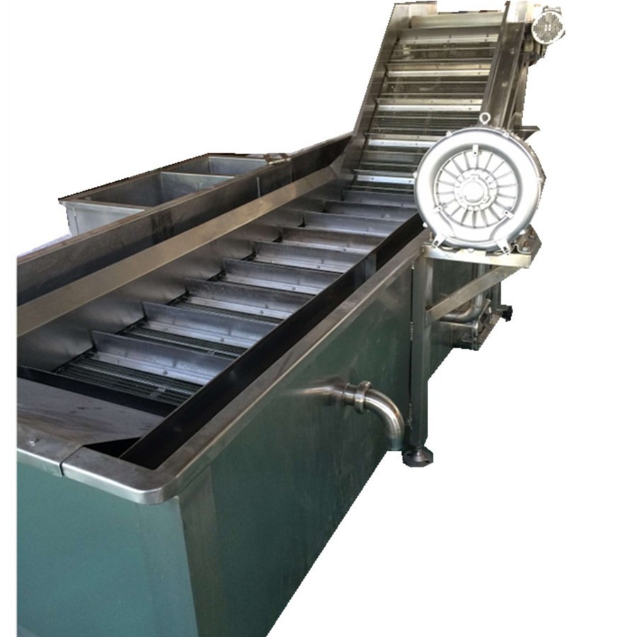 （热销单品）厂家供应生姜土豆等块茎滚筒喷淋清洗机图2