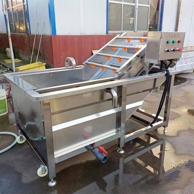 果蔬清洗机 商用水果蔬菜清机 高压喷淋式蓝莓清洗机清洗设备图3