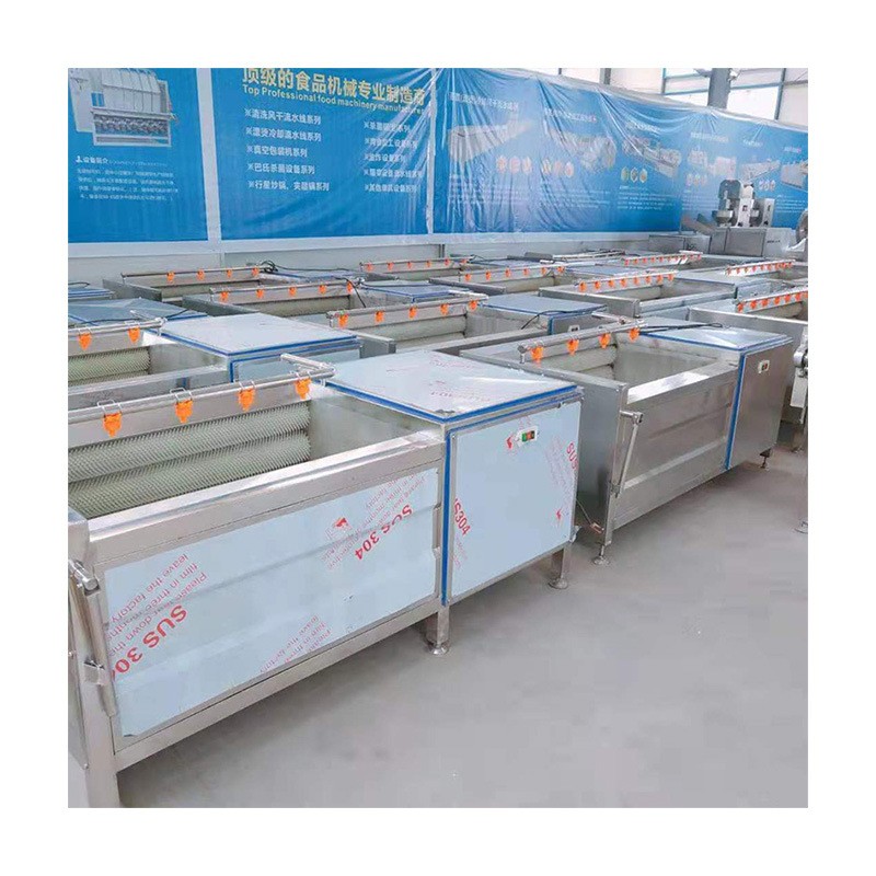 毛辊清洗机 海蛎子清洗去泥机 土豆根茎类果蔬去皮清洗机厂家直销图5