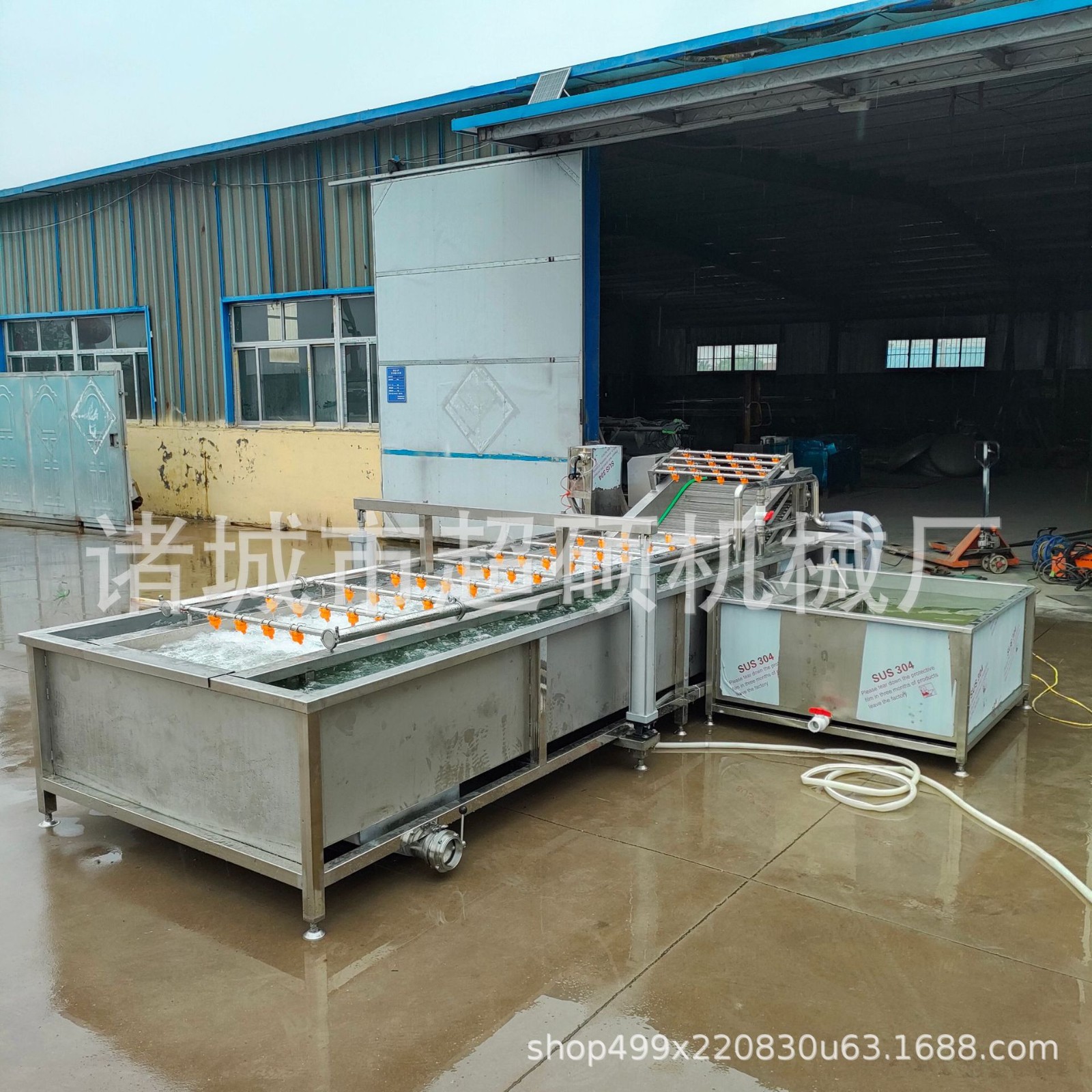 果蔬清洗机 甲鱼清洗机 海鲜清洗机 气泡和喷淋结合 气泡清洗机图3