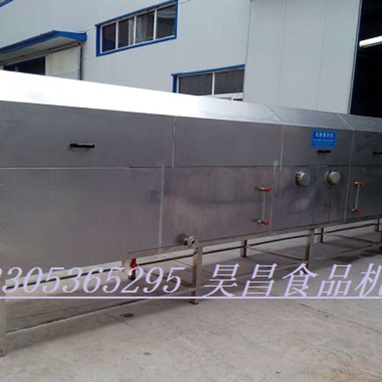 滚筒清洗机昊昌新品滚动高压冲洗自动循序出料爆款包装袋药材清洗