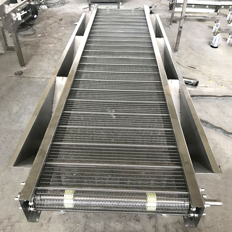 定制 180度带式转弯机90°网带转弯输送流水线食品药品网带输送机图5