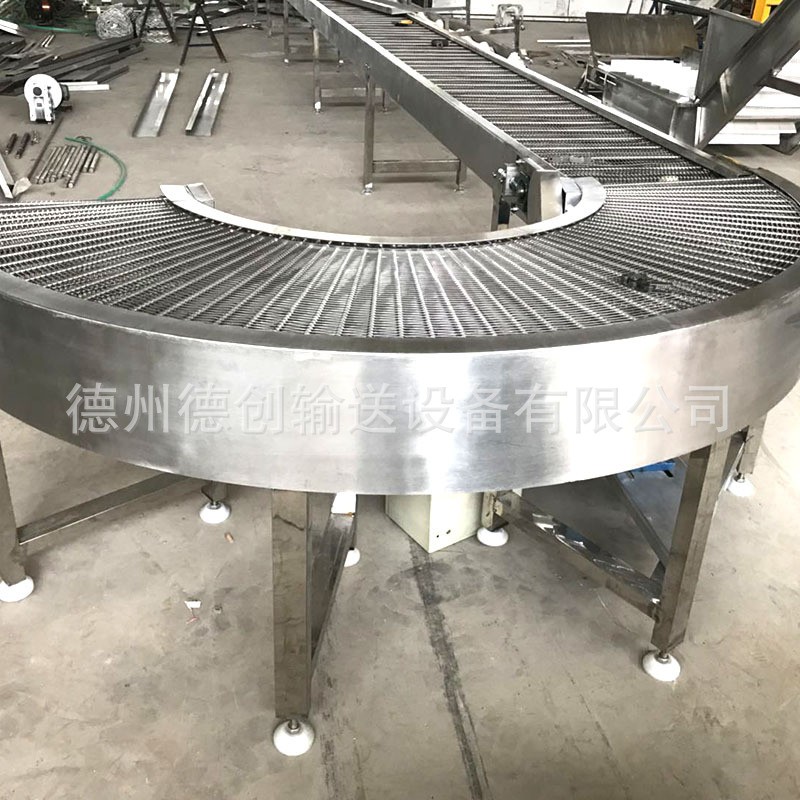 带式输送机设备 90度网带输送转弯机 180°转弯输送机流水线图3