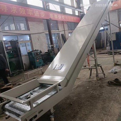 厂家定制全封闭式防尘提升机可移动全封闭输送机封闭式链板输送机