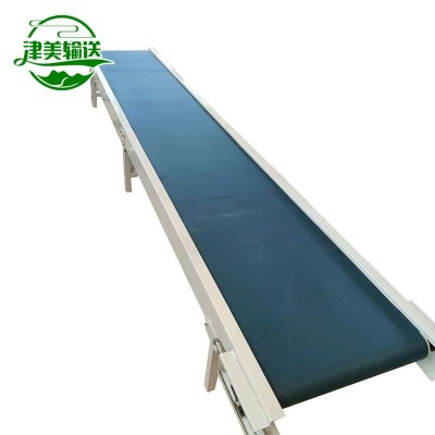 可移动食品传送机 物流分拣PVS输送带 电子件加工皮带输送机