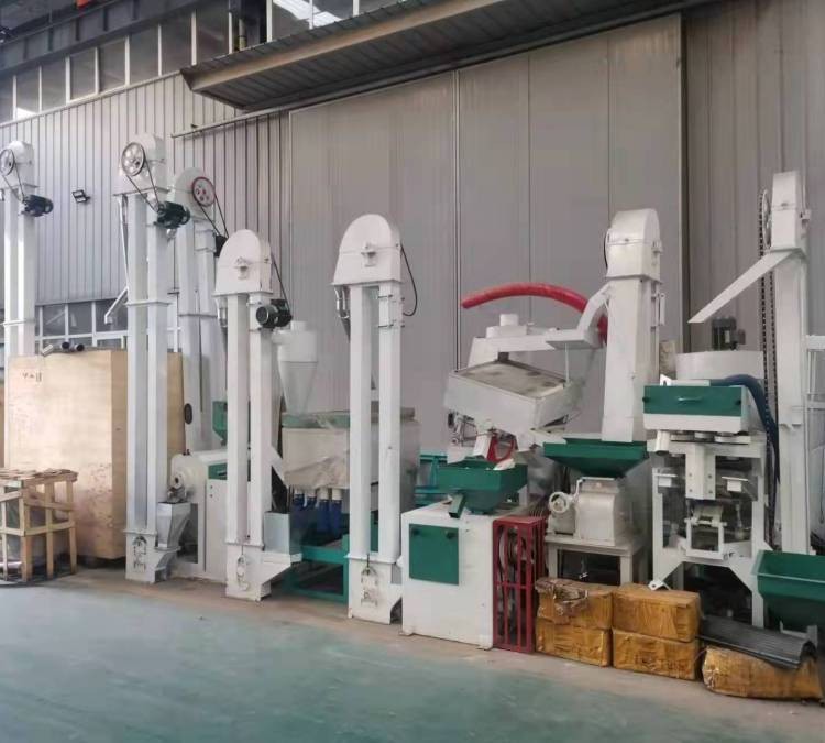 20吨水稻大米加工成套设备机械全自动碾米机组流水线图5