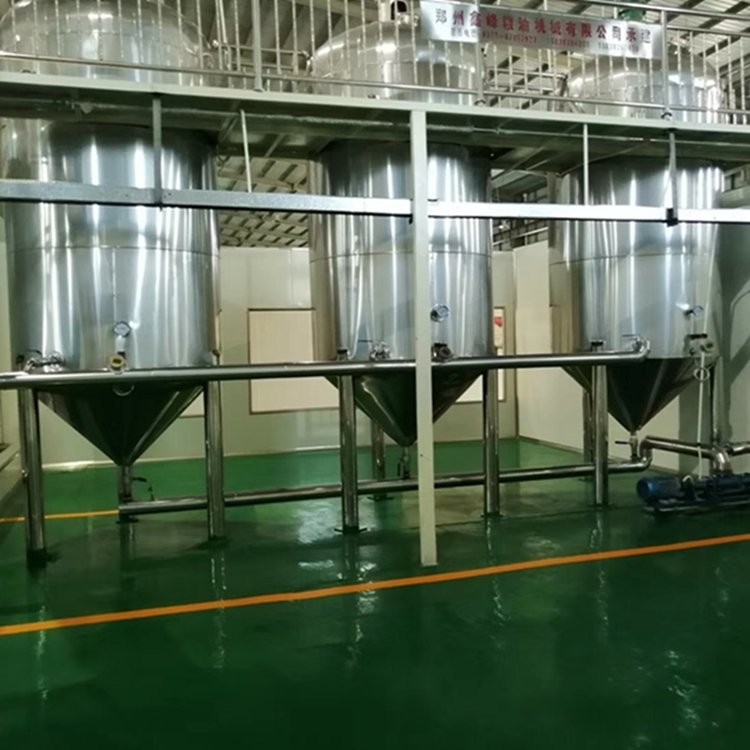 菜籽油榨油精炼设备 成套小型茶籽油榨油机加工连续精炼油厂专用图3