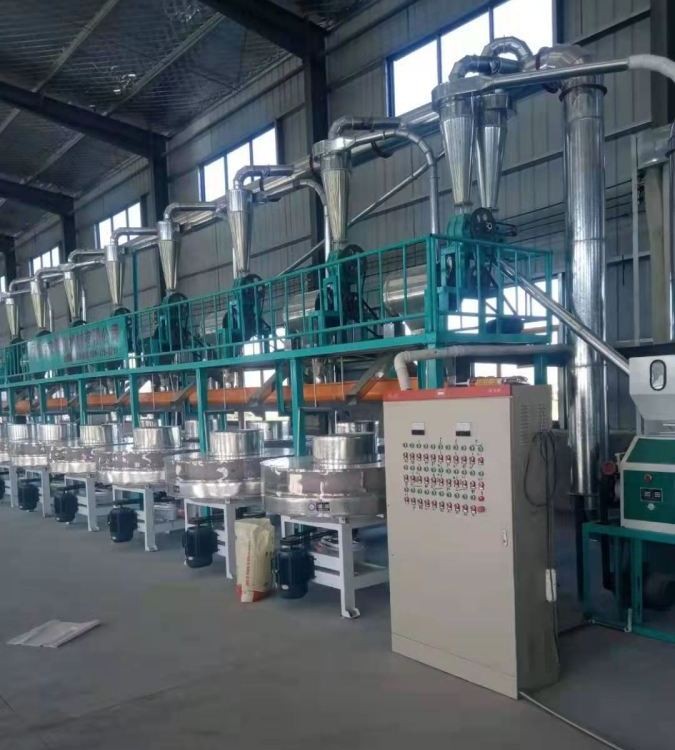 全自动家用碾米厂用30-200吨生产线大米小米加工成套设备图2