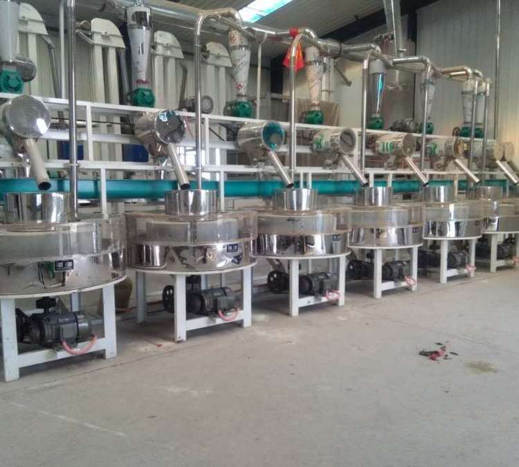 全自动家用碾米厂用30-200吨生产线大米小米加工成套设备图3