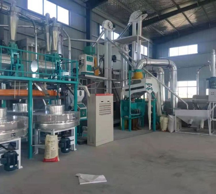 全自动家用碾米厂用30-200吨生产线大米小米加工成套设备图4