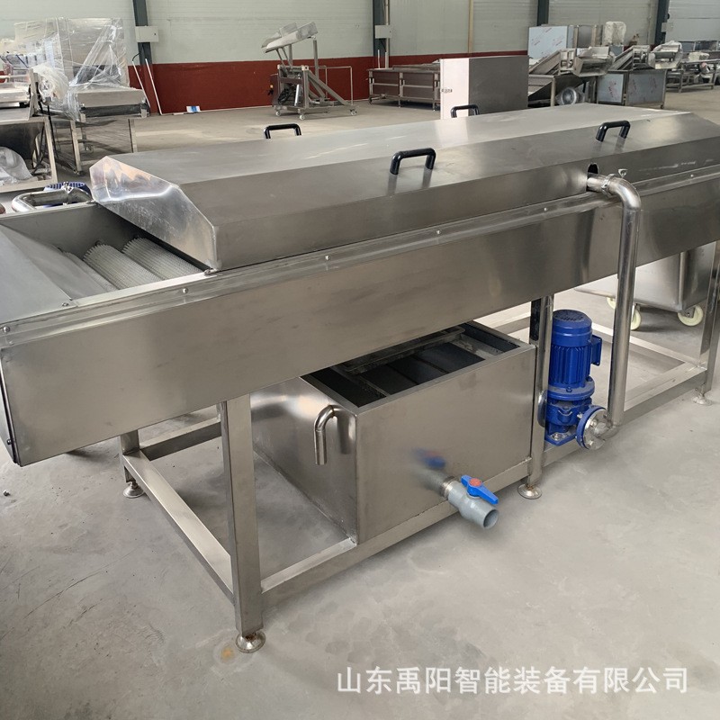 现货土豆去皮毛辊清洗机 猪蹄羊蹄清洗机 芋头中药材毛辊清洗机图2