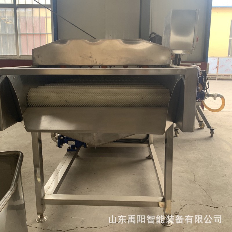 现货土豆去皮毛辊清洗机 猪蹄羊蹄清洗机 芋头中药材毛辊清洗机图3