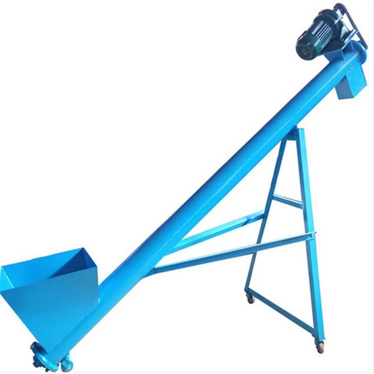 双佳机械专业商家供应 提升机送料 可升降螺旋上料机图2