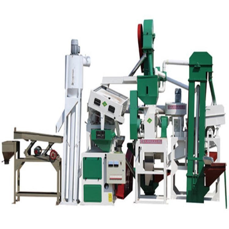 双佳机械供应水稻打米机 双风道碾米机 剥谷磨米机图2