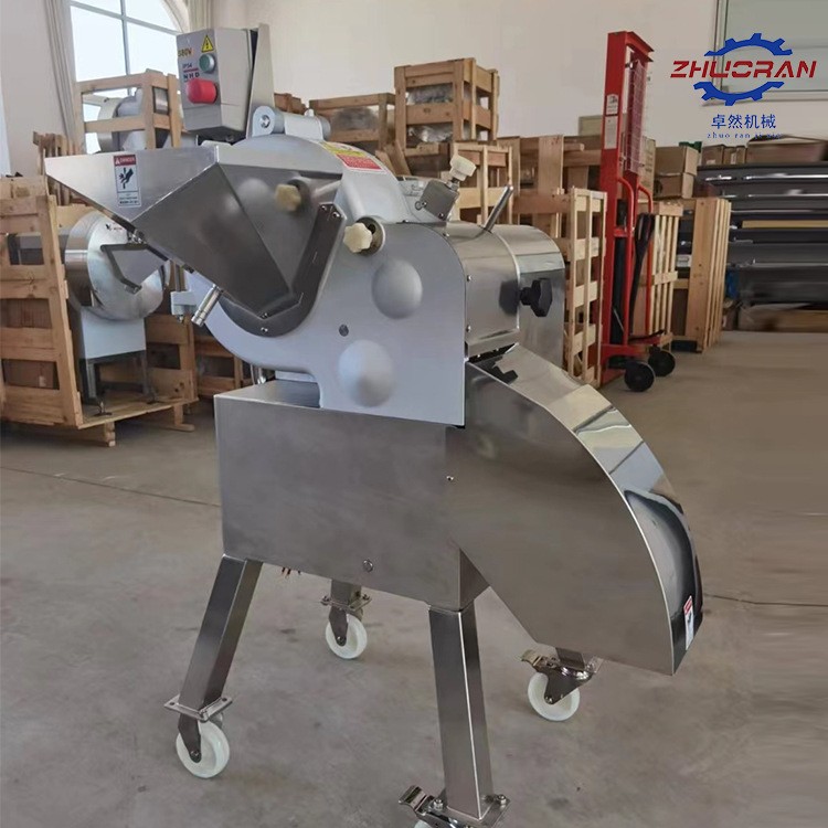 卓然果脯切丁机 豆皮竹笋切丝机 无花果金桔火龙果香菇切丁切片机图4