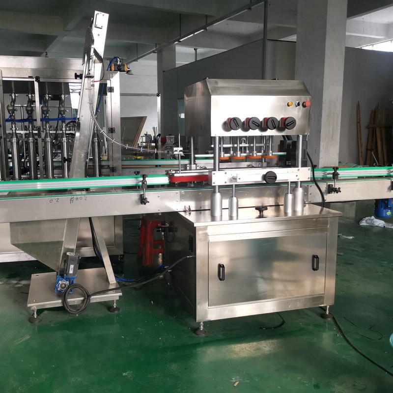厂家现货全自动搓盖机旋盖机拧盖机运动八轮旋盖保鲜适用各类瓶盖图4