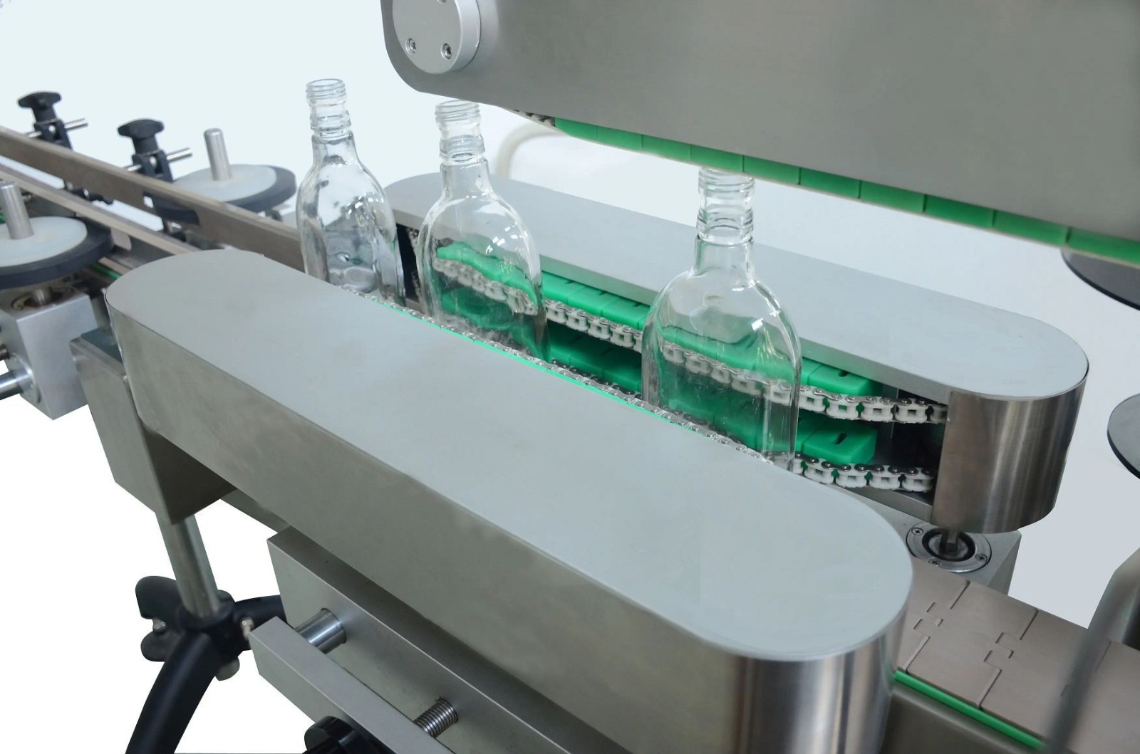 厂家供应全自动不干胶双面贴标机方瓶圆瓶饮料酒水瓶多种配置图5