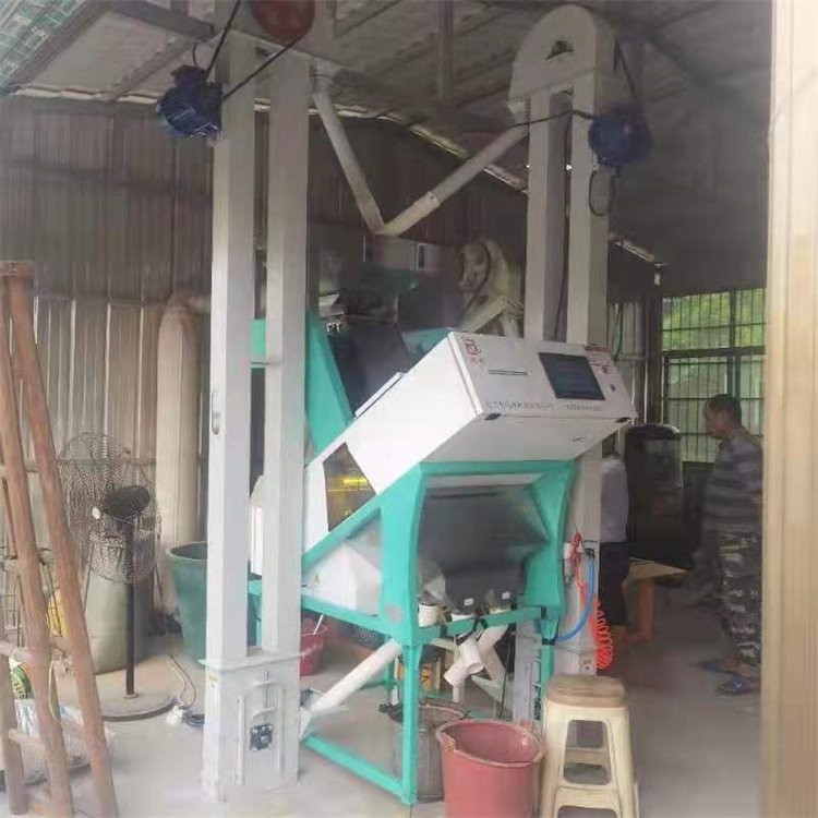 全自动碾米机成套设备 商用去砂除杂打米机 操作简单出米粒高图4