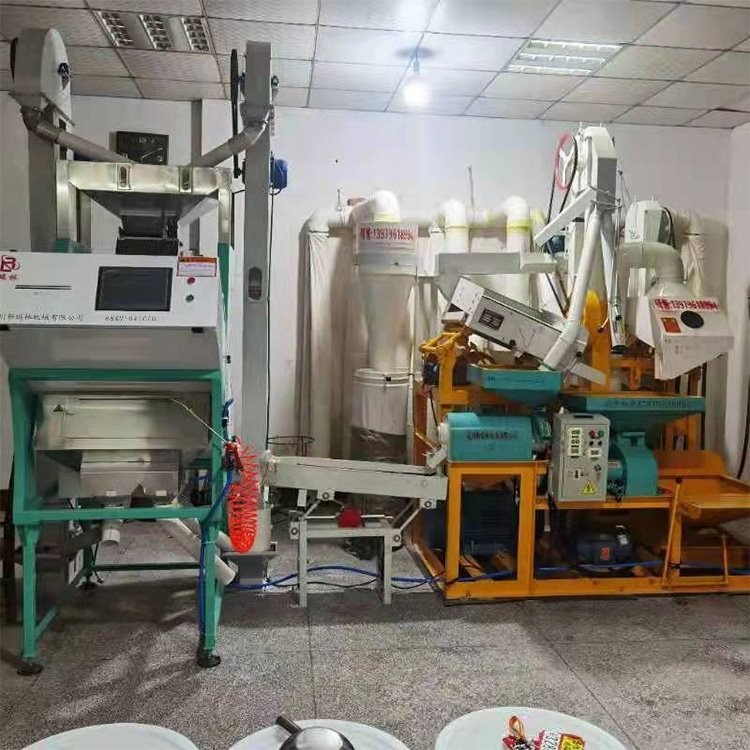 新型稻谷碾米机 商用打米机 谷类剥壳粉糠 农村代加工图5