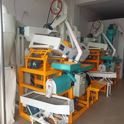 新瑞林 组合碾米机设备 成套大米加工设备 不易生锈 全新升级