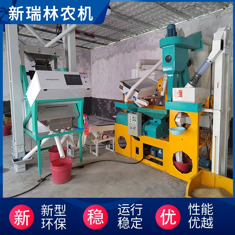 供应20型全自动大型碾米机 小麦脱皮磨米机 超市砂辊打米机图3