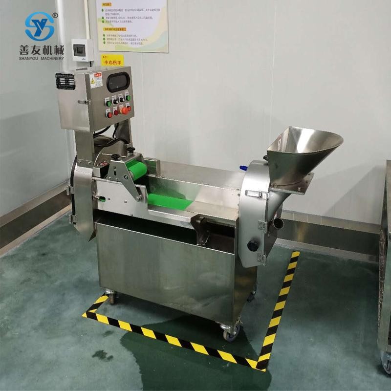 善友机械不锈钢多功能切菜机SY-901双头切片切丝切丁切条机图3