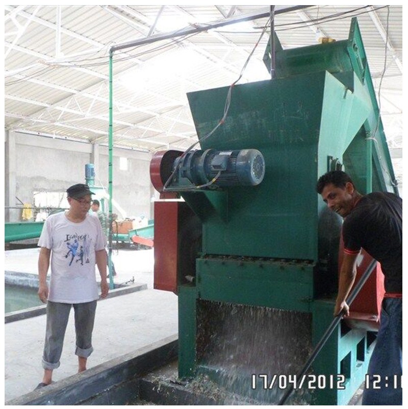 电池铝膜回收清洗设备塑料脱漆脱油摩擦机pc洗料机图5