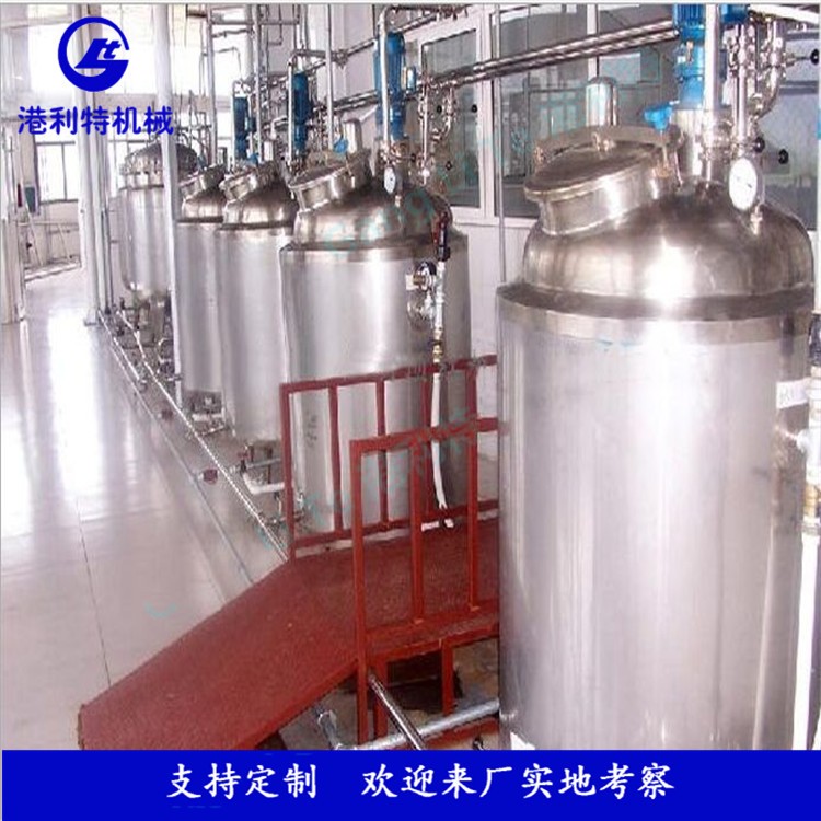 不锈钢溶糖罐，葡萄酒化糖系统，酒自酿设备图4