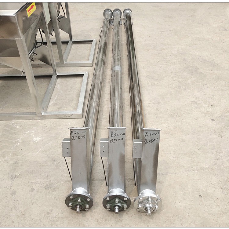 螺旋输送机 不锈钢蛟龙螺旋上料机 螺杆传送自动颗粒粉末提升机图3