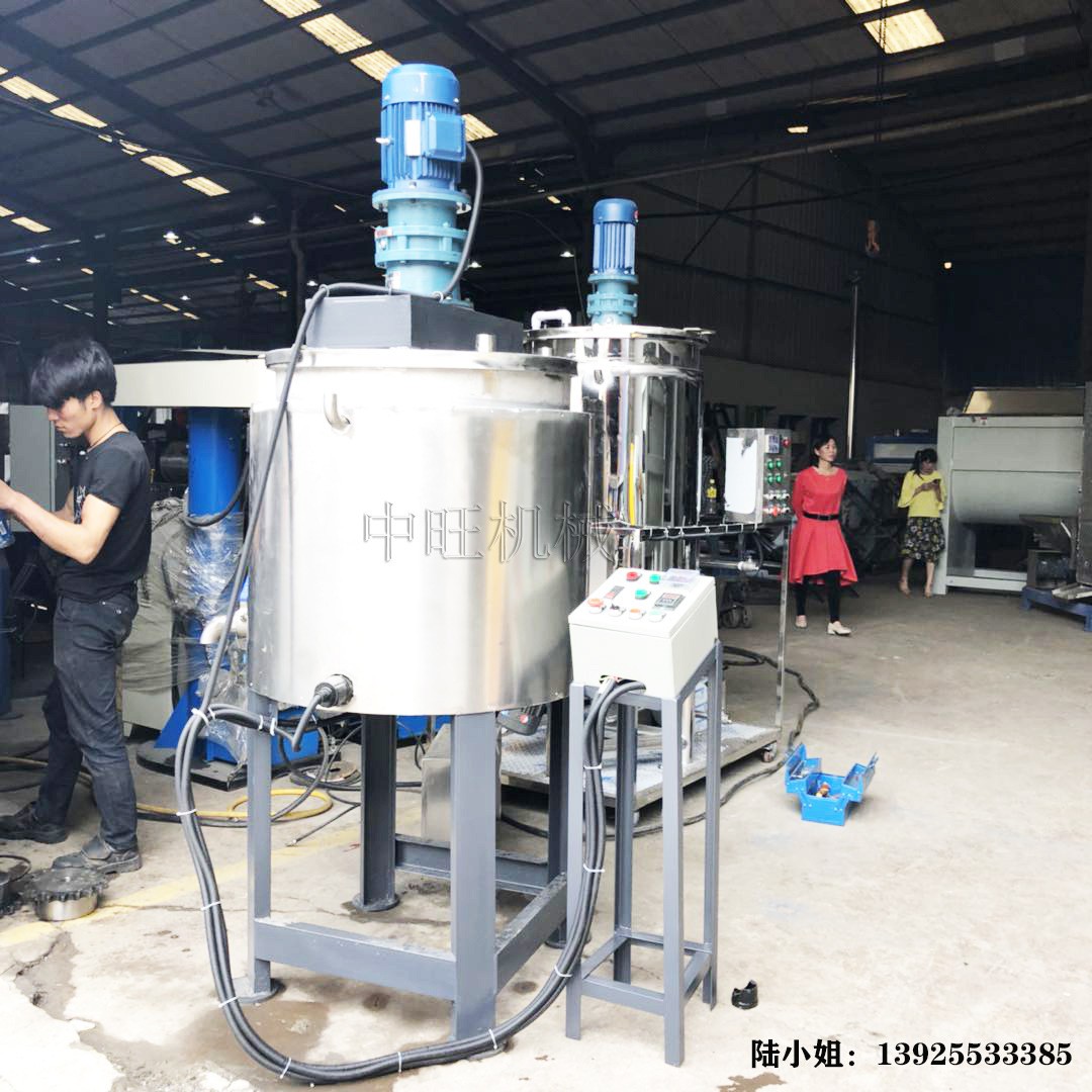 酿酒机白酒蒸馏器小型设备搅拌机微生物食品酵素芝麻花生酱反应釜图4