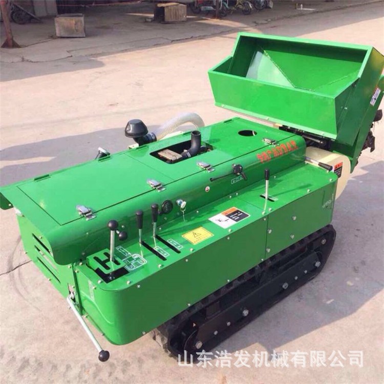履带式大功率农田开沟机带遥控大棚行走式旋耕机果园内施肥回填机图3