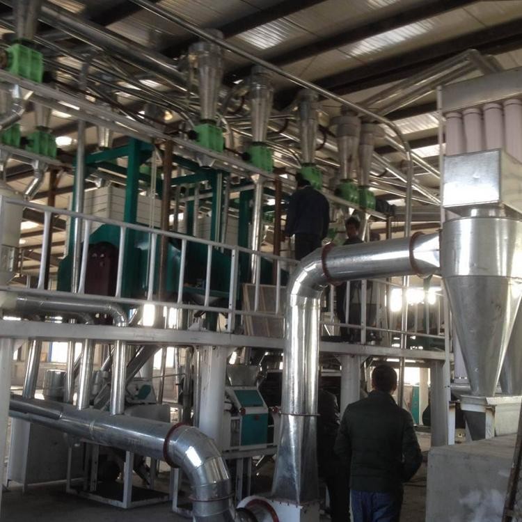 润埠泰新创精品 玉米脱皮加工大馇子 中糁细面成套设备 一机多用图3