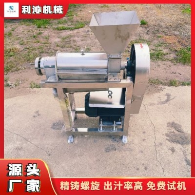 利沁 大型工业用芒果打汁机 榨汁快 拥有过滤网