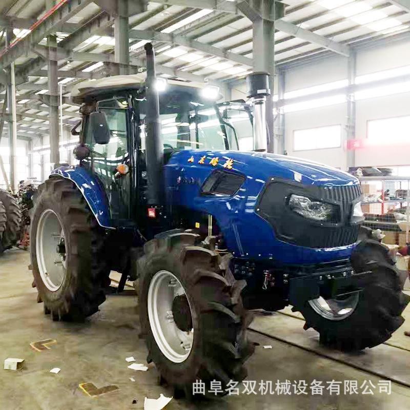 四轮大马力农耕用拖拉机 四驱旋耕机 蔬菜果园大棚用车型图2