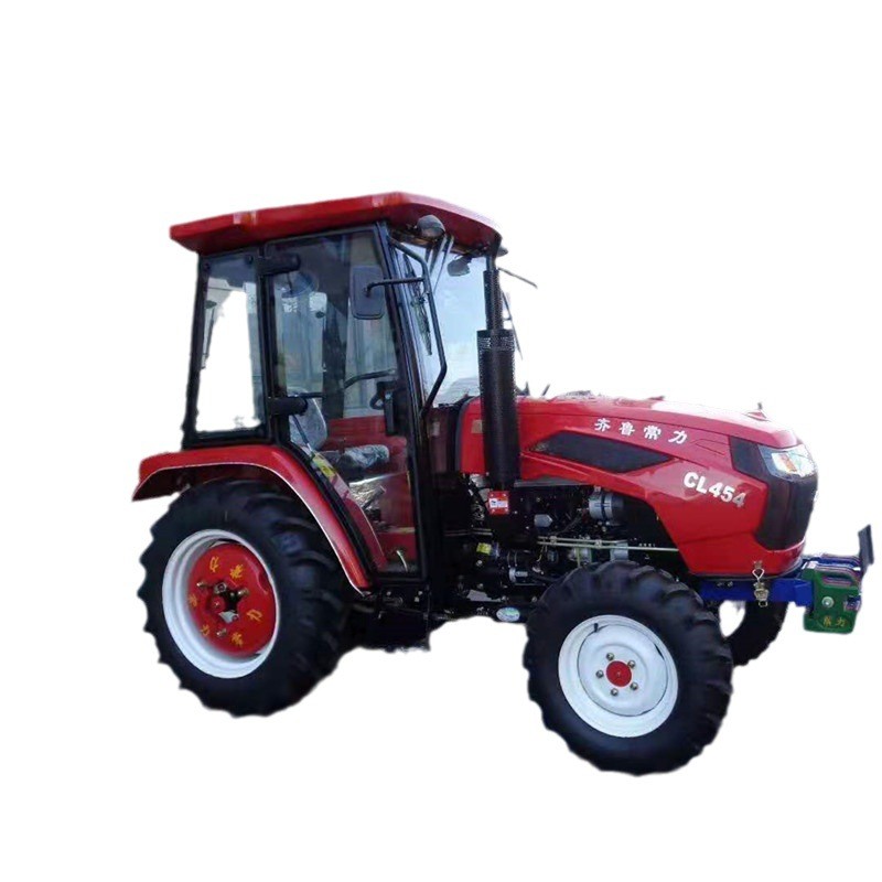 四轮大马力农耕用拖拉机 四驱旋耕机 蔬菜果园大棚用车型图5