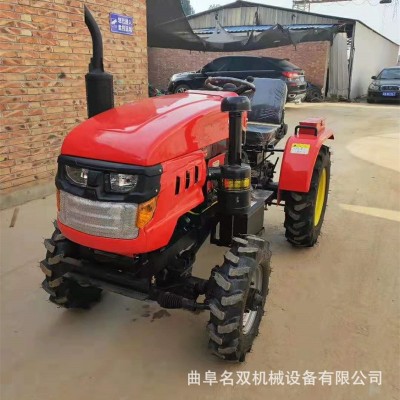 304型单缸四驱拖拉机 专用果园微耕机 小型手扶松土旋耕机