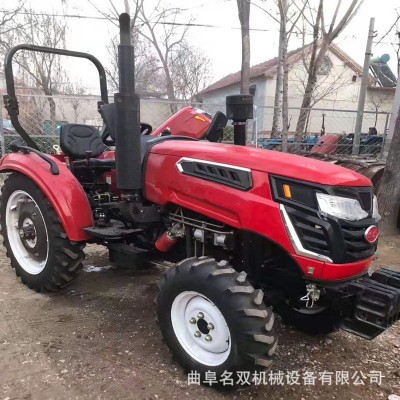 柴油四轮农用拖拉机504-804高花防滑水旱田旋地机耕种机