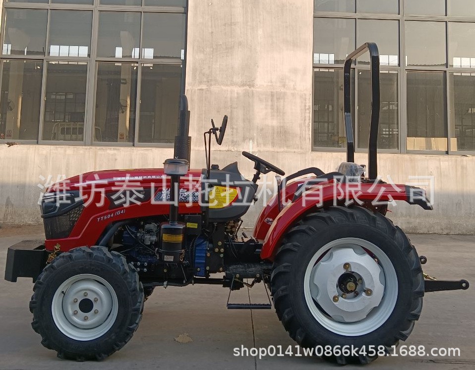 2023年潍坊泰山供应热销产品50马力4驱动农田拖拉机图3