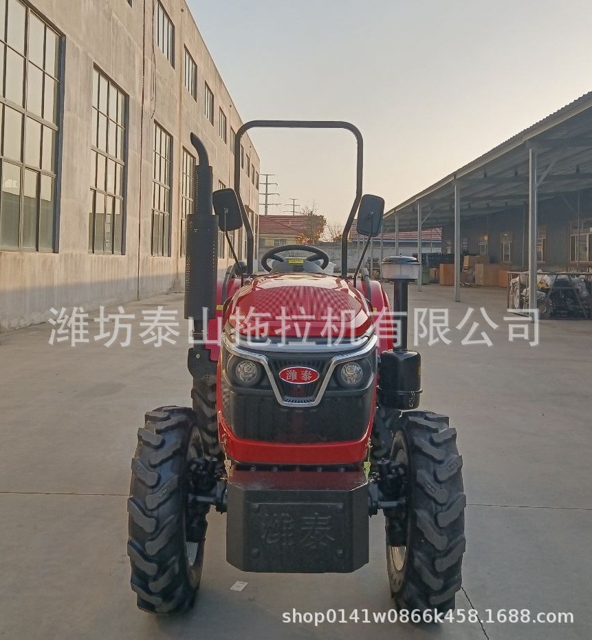 2023年潍坊泰山供应热销产品50马力4驱动农田拖拉机图2